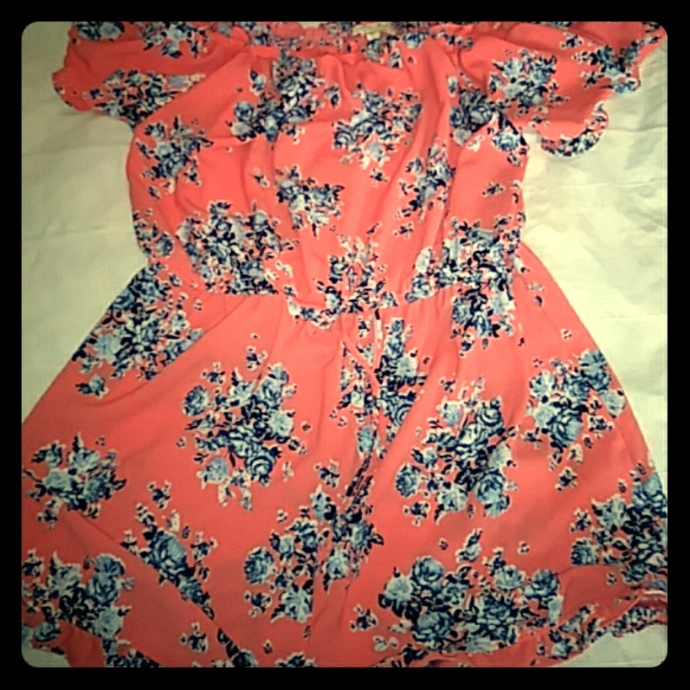 Floral print Romper!!